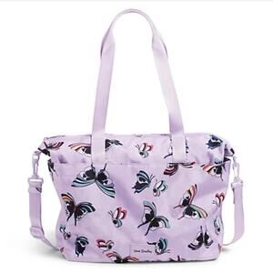Vera Bradley ReActive Tote in Lavender Butterfly